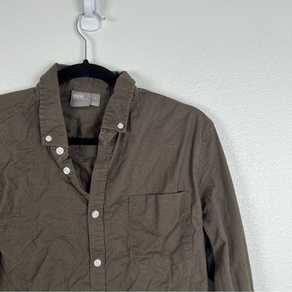 ASOS Mens Button Up Shirt Sz M - Picture 5 of 6